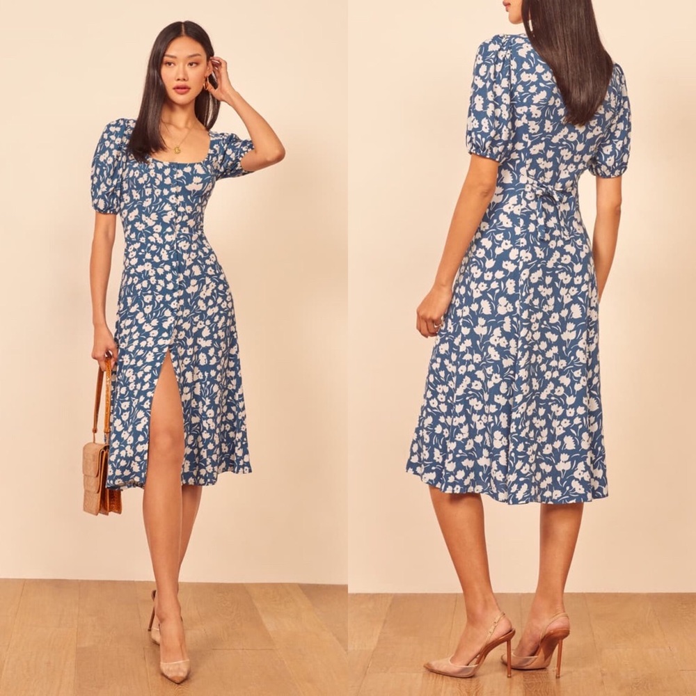 Reformation Beechwood Dress Tuli Size 6 NWT - Picture 1 of 9